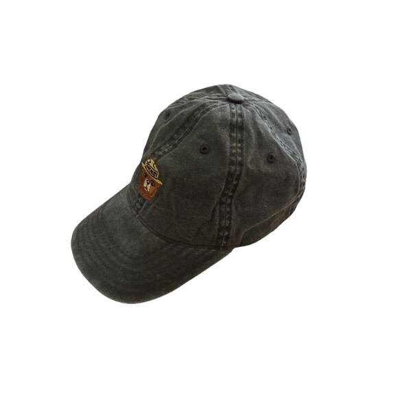 Smokey Bear Park Ranger Gray Dad Hat Adjustable Strap back - Picture 2 of 7